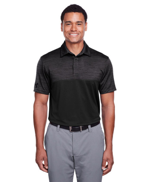 Polo corporatif pour homme à blocs de couleur