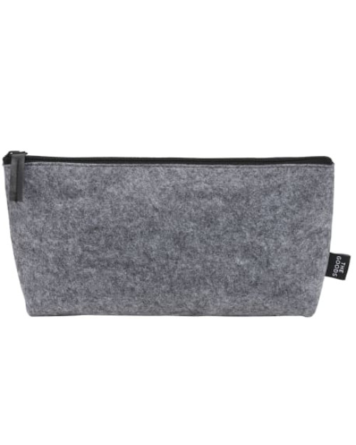 Pochette zippée en feutre recyclé The Goods